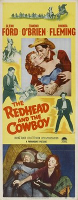 The Redhead and the Cowboy Wood Print