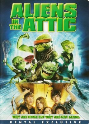 Aliens in the Attic Poster with Hanger