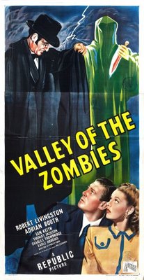 Valley of the Zombies Poster with Hanger