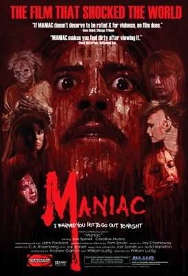 Maniac Metal Framed Poster