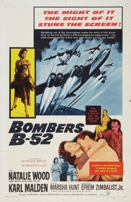 Bombers B-52 Wooden Framed Poster