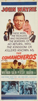 The Comancheros Wooden Framed Poster
