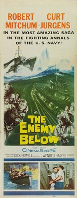 The Enemy Below Wooden Framed Poster