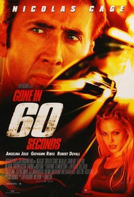 Gone In 60 Seconds Canvas Poster