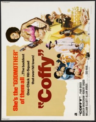 Coffy Wooden Framed Poster