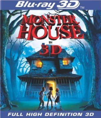 Monster House Wood Print