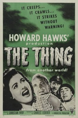 The Thing From Another World Wooden Framed Poster