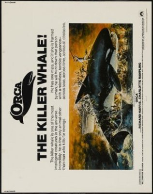 Orca Wooden Framed Poster