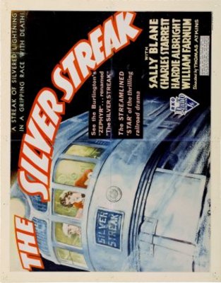 The Silver Streak Poster with Hanger
