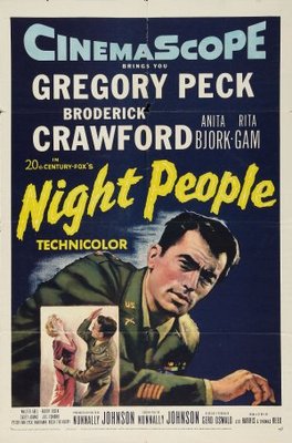 Night People Metal Framed Poster