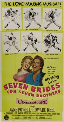 Seven Brides for Seven Brothers Poster with Hanger