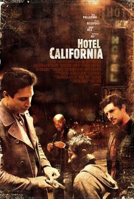 Hotel California Poster with Hanger
