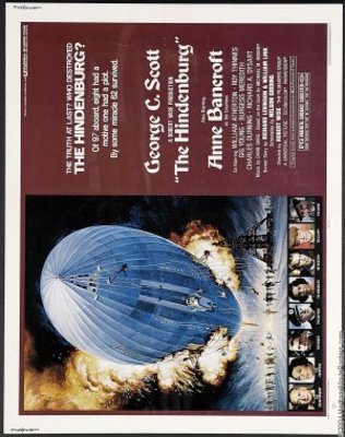The Hindenburg Wooden Framed Poster
