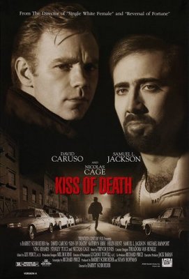 Kiss Of Death Metal Framed Poster