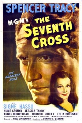The Seventh Cross Wooden Framed Poster