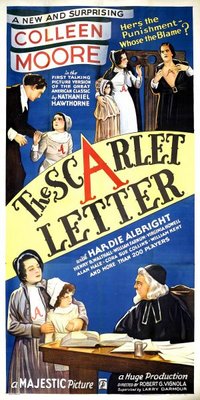 The Scarlet Letter Wooden Framed Poster