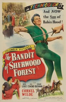 The Bandit of Sherwood Forest Wooden Framed Poster