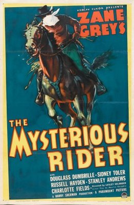 The Mysterious Rider Poster with Hanger