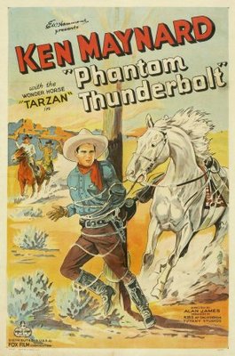 Phantom Thunderbolt Wooden Framed Poster