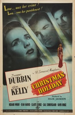 Christmas Holiday Poster with Hanger