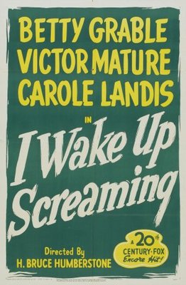 I Wake Up Screaming poster