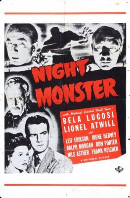 Night Monster Wooden Framed Poster