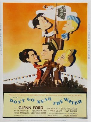 Don't Go Near the Water Canvas Poster