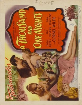 A Thousand and One Nights Poster with Hanger