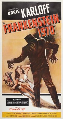 Frankenstein - 1970 Wooden Framed Poster