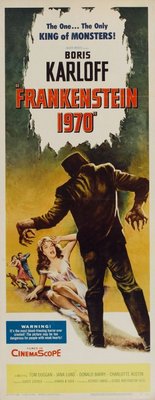 Frankenstein - 1970 Wooden Framed Poster