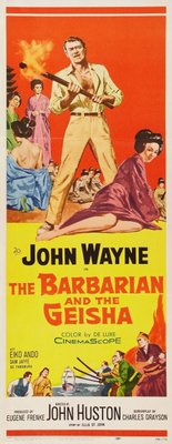 The Barbarian and the Geisha Poster with Hanger