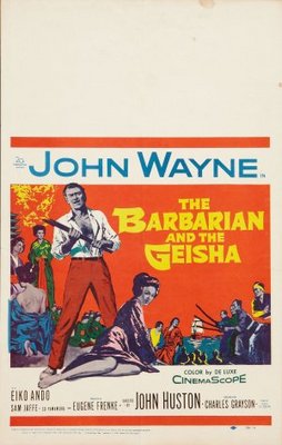 The Barbarian and the Geisha Wooden Framed Poster