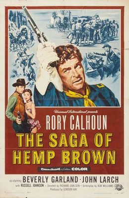 The Saga of Hemp Brown Wooden Framed Poster