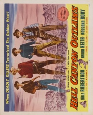 Hell Canyon Outlaws Metal Framed Poster