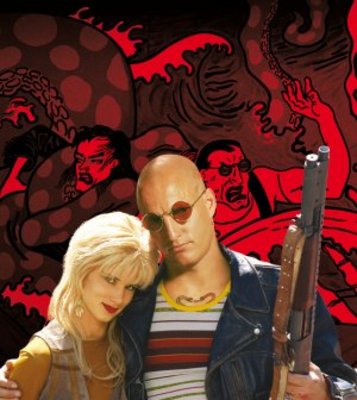 Natural Born Killers Poster with Hanger
