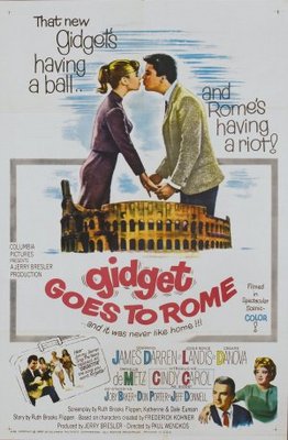 Gidget Goes to Rome Metal Framed Poster