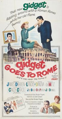 Gidget Goes to Rome Metal Framed Poster