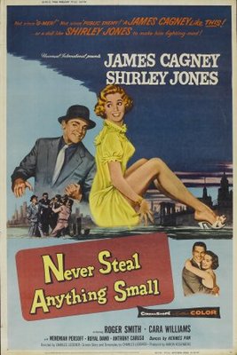 Never Steal Anything Small Wooden Framed Poster