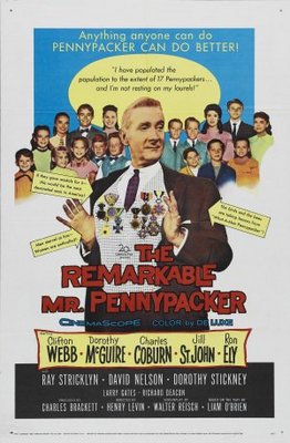 The Remarkable Mr. Pennypacker Metal Framed Poster