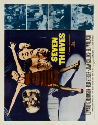 Seven Thieves Wooden Framed Poster