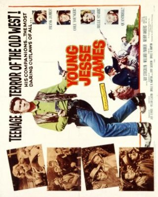 Young Jesse James Wooden Framed Poster