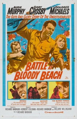 Battle at Bloody Beach Wooden Framed Poster
