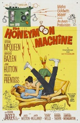 The Honeymoon Machine Wooden Framed Poster