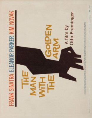 The Man with the Golden Arm Wooden Framed Poster