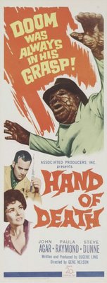 Hand of Death Poster with Hanger