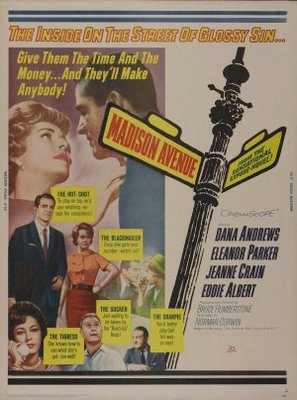 Madison Avenue Poster with Hanger