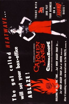 Carmen Jones Metal Framed Poster