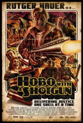 Hobo with a Shotgun Metal Framed Poster