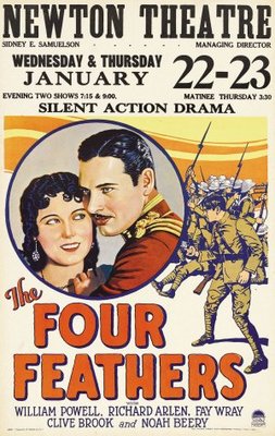 The Four Feathers Poster with Hanger