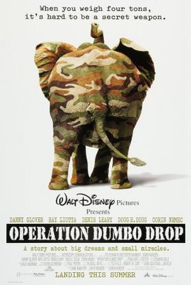 Operation Dumbo Drop Wooden Framed Poster